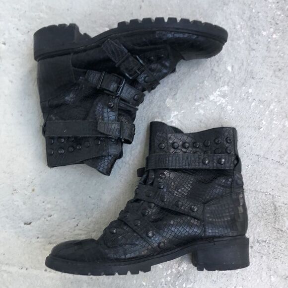 Schutz Suleni croc boots - Picture 2 of 7